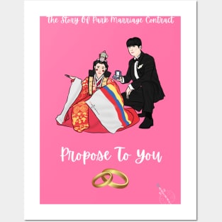 The Story Of Park Marriage Contract Propose Day Special Posters and Art